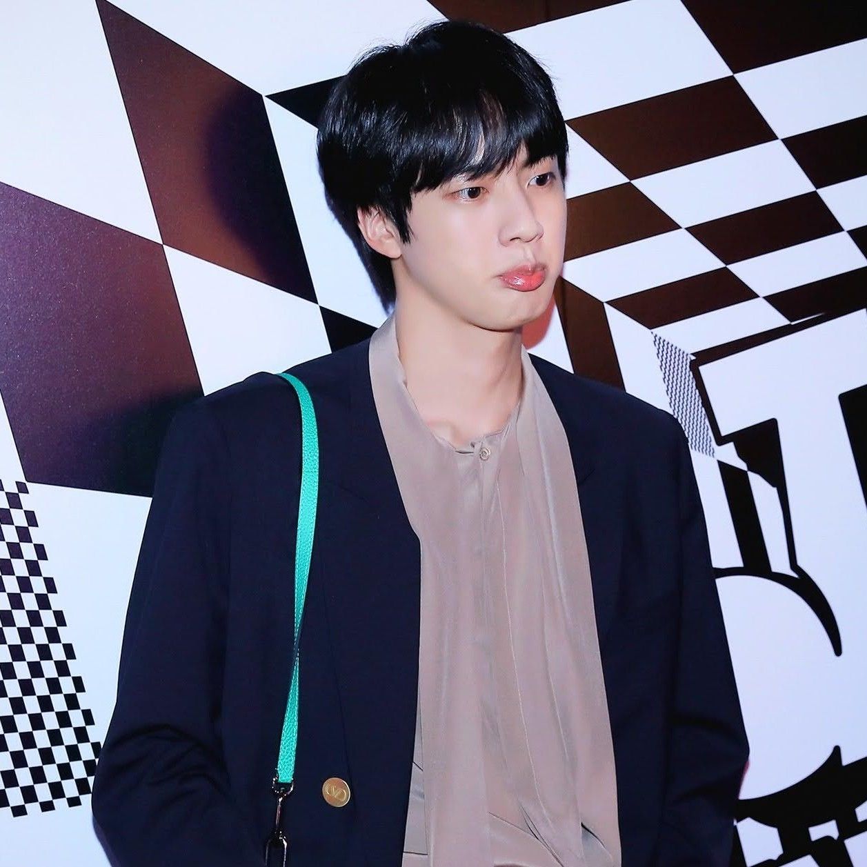 A moment captured by Jin (BTS)'s fan