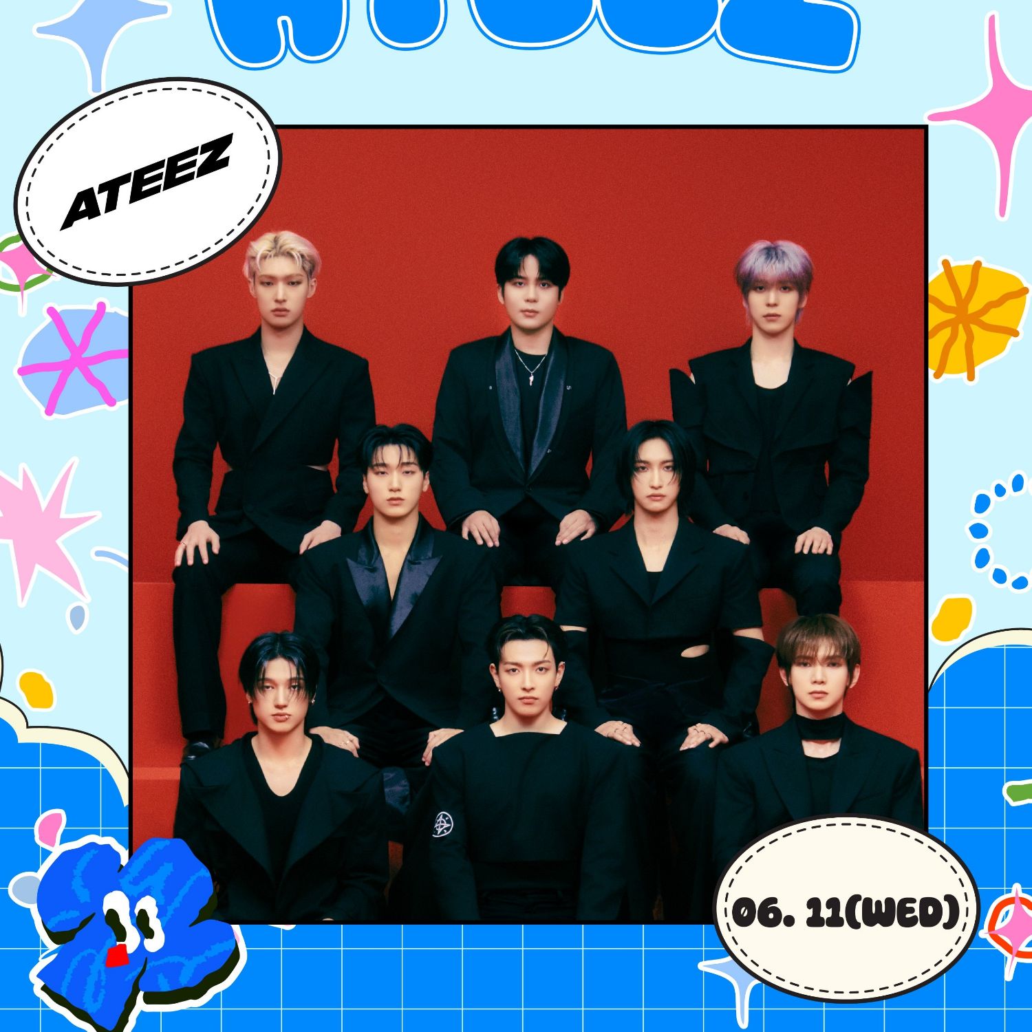 A moment captured by ATEEZ's fan