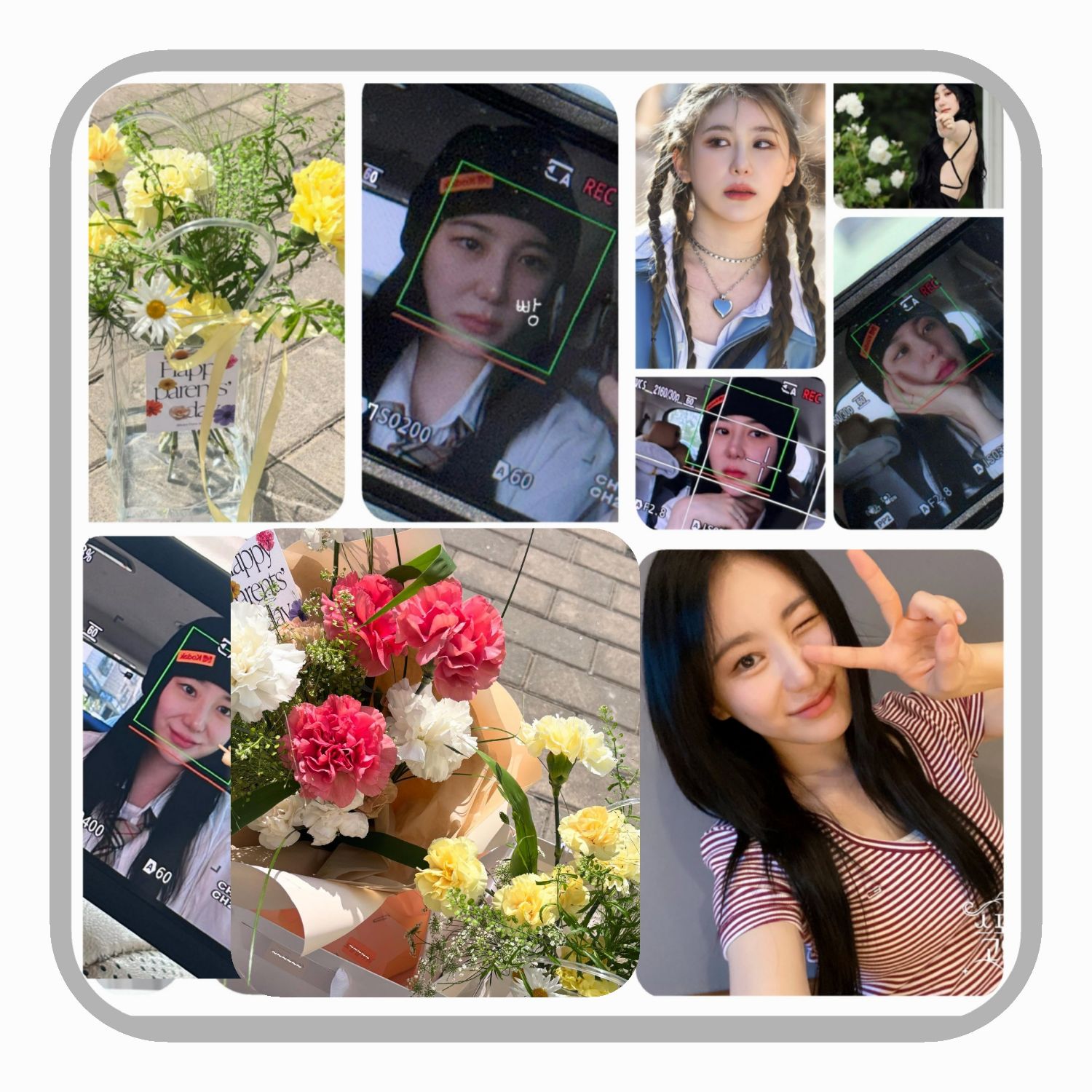 Behind-the-scenes cut of Lee Chaeyeon