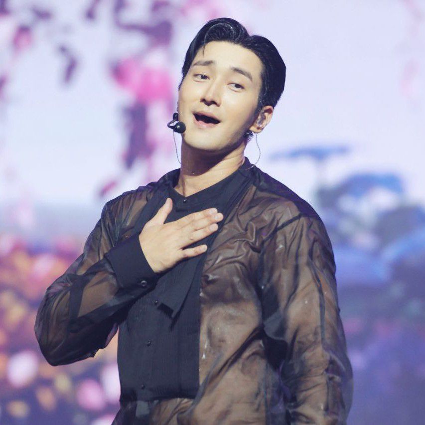 Recent activity shot of Siwon (Super Junior)