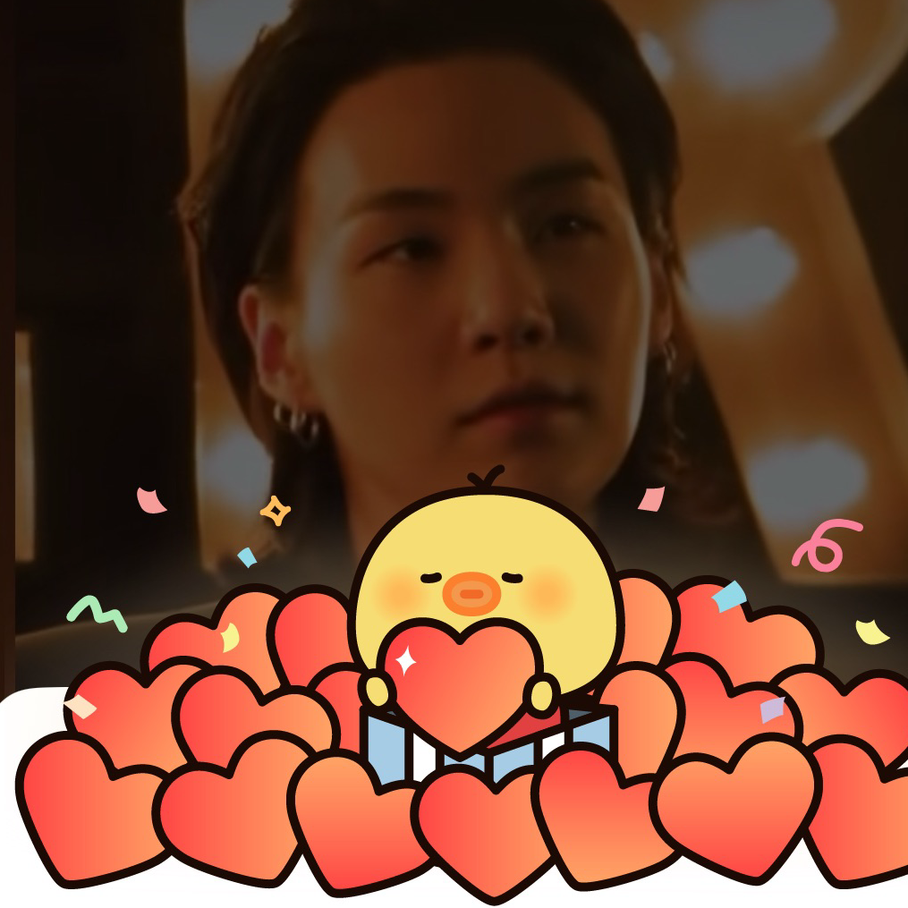 SUGA (BTS)の舞台裏ショット