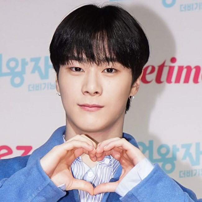 Recent activity shot of Moonbin (ASTRO)