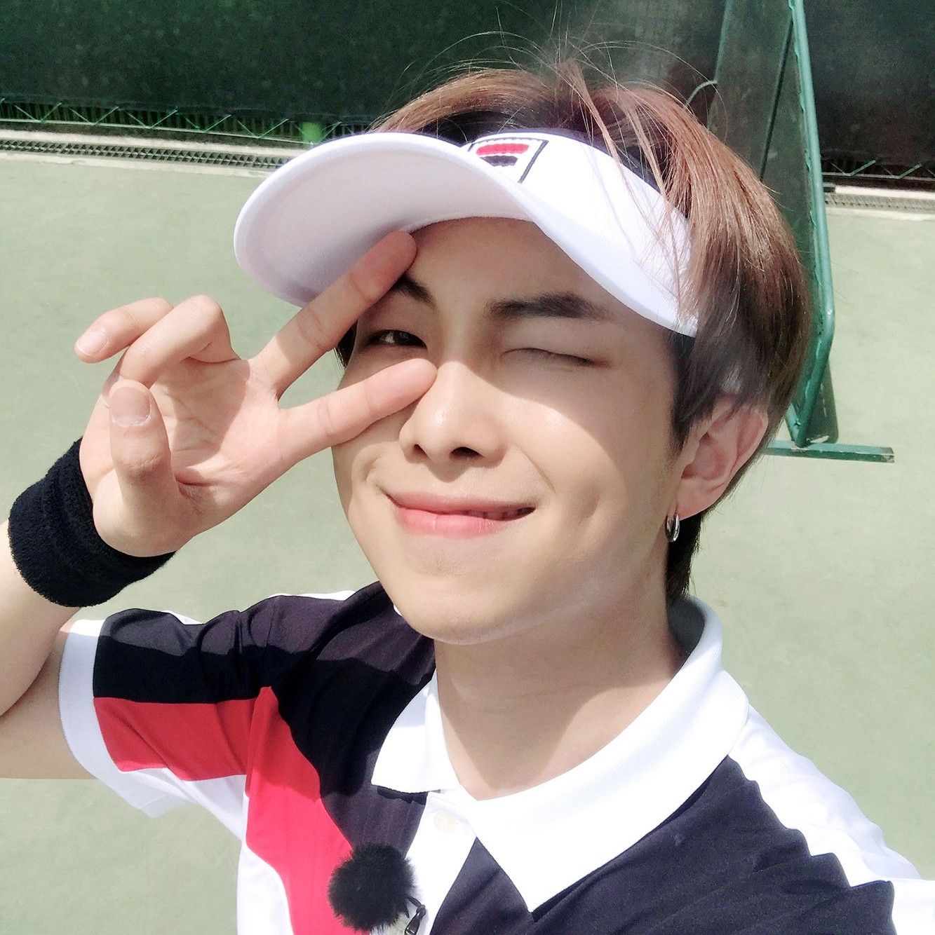 A moment captured by RM (BTS)'s fan