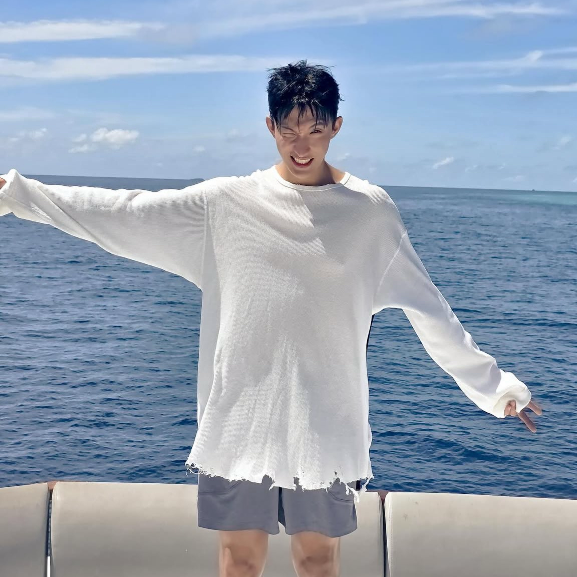 Recent activity shot of DK (SEVENTEEN)