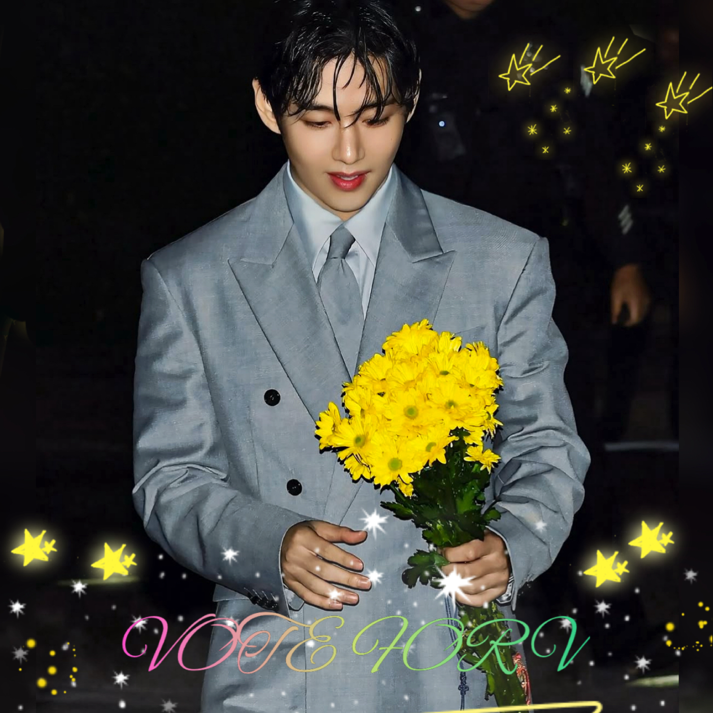 Recent activity shot of V (BTS)