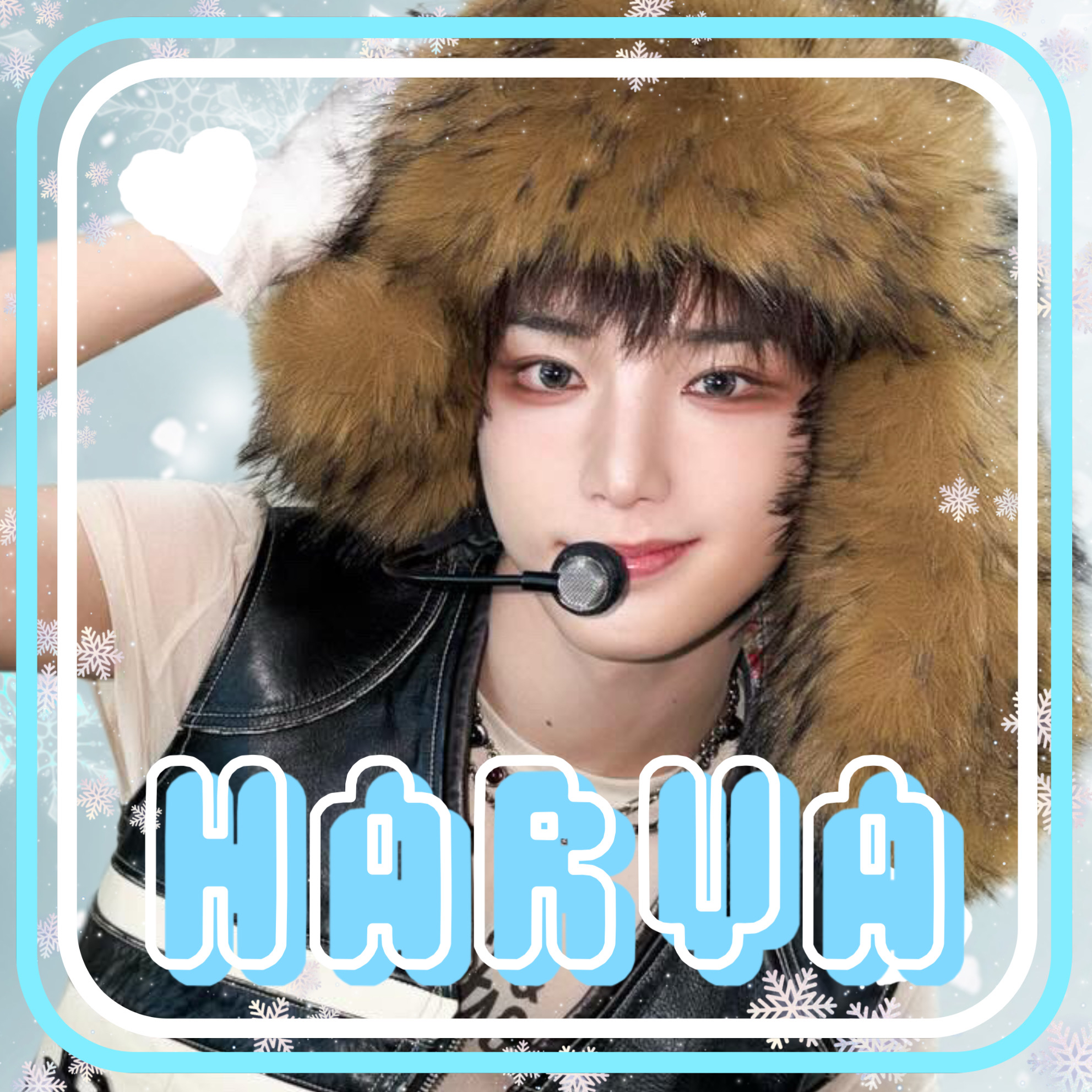 A moment captured by Harua (&TEAM)'s fan