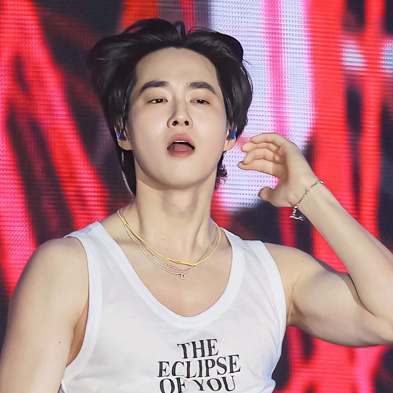 Recent activity shot of Suho (EXO)