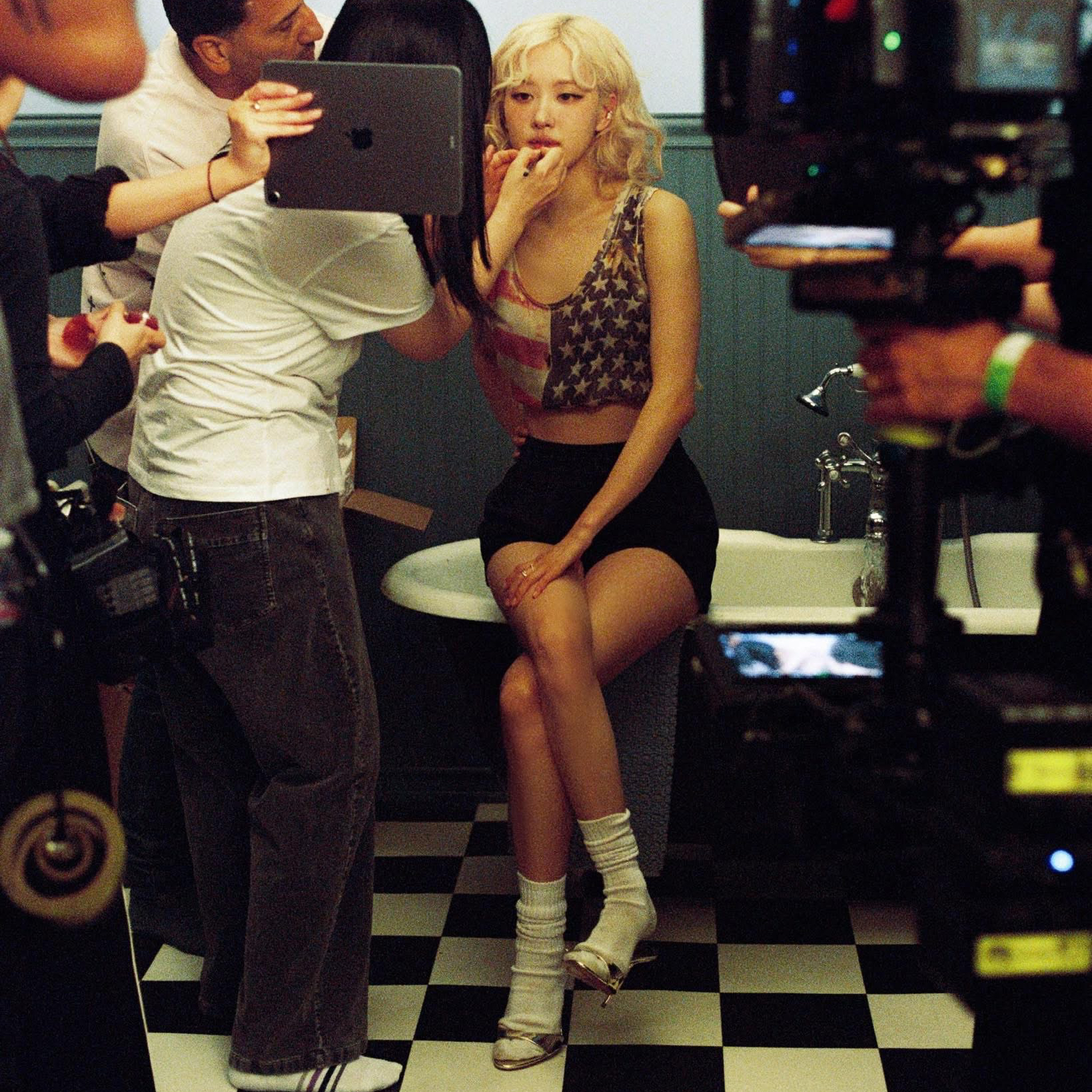 로제 (BLACKPINK)의 비하인드 컷