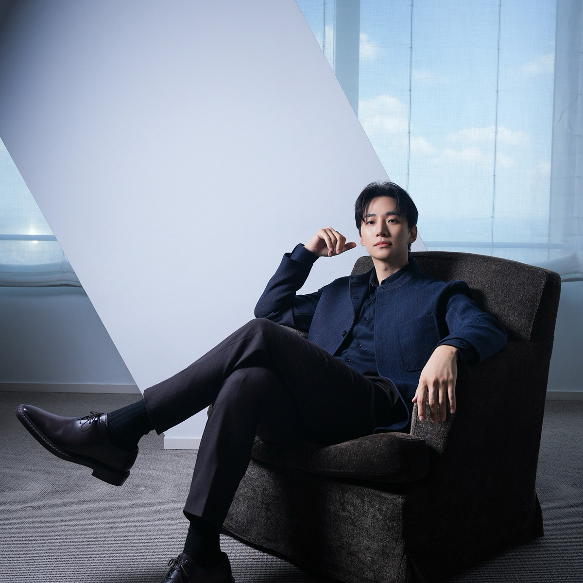 Recent activity shot of Junho (2PM)