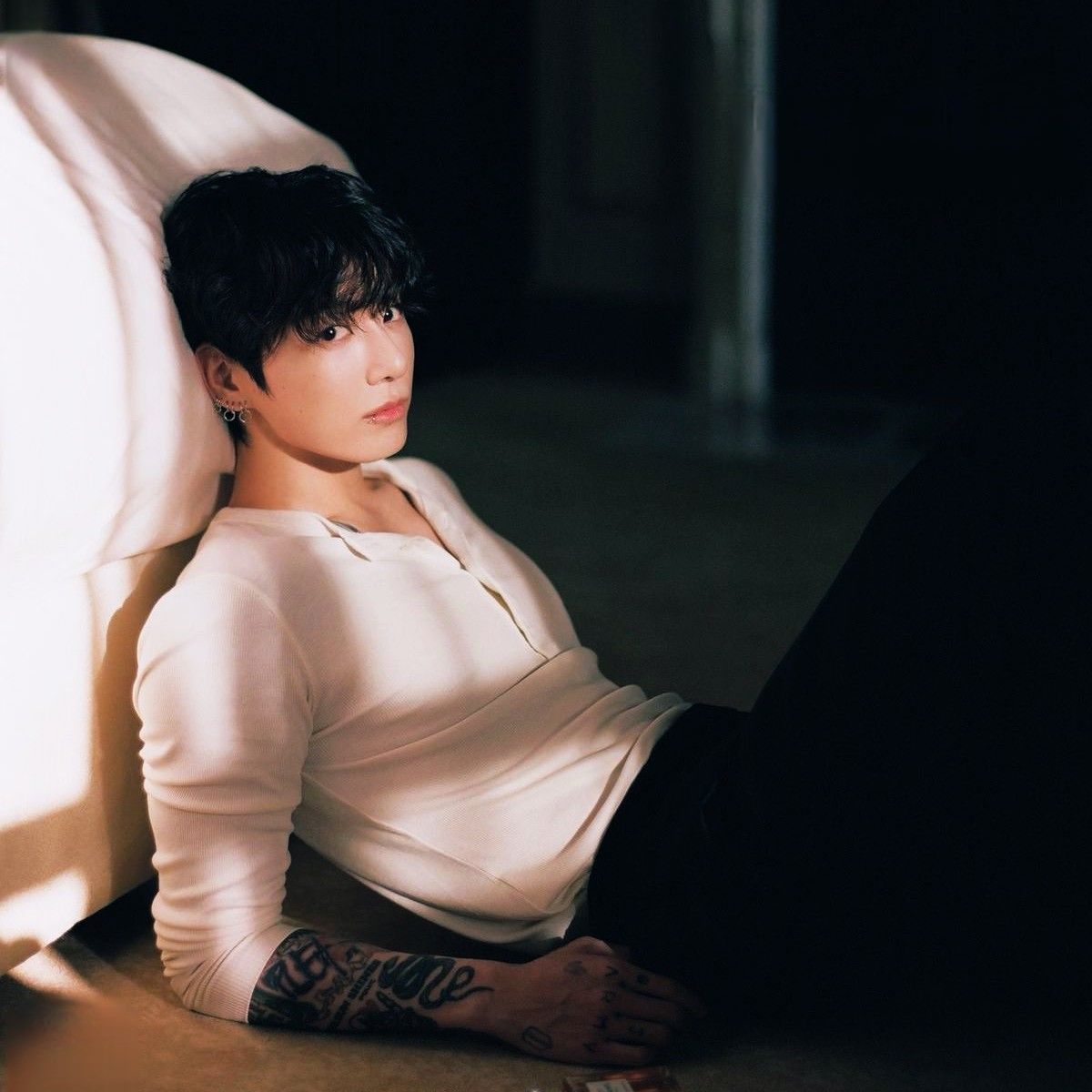 A moment captured by Jungkook (BTS)'s fan