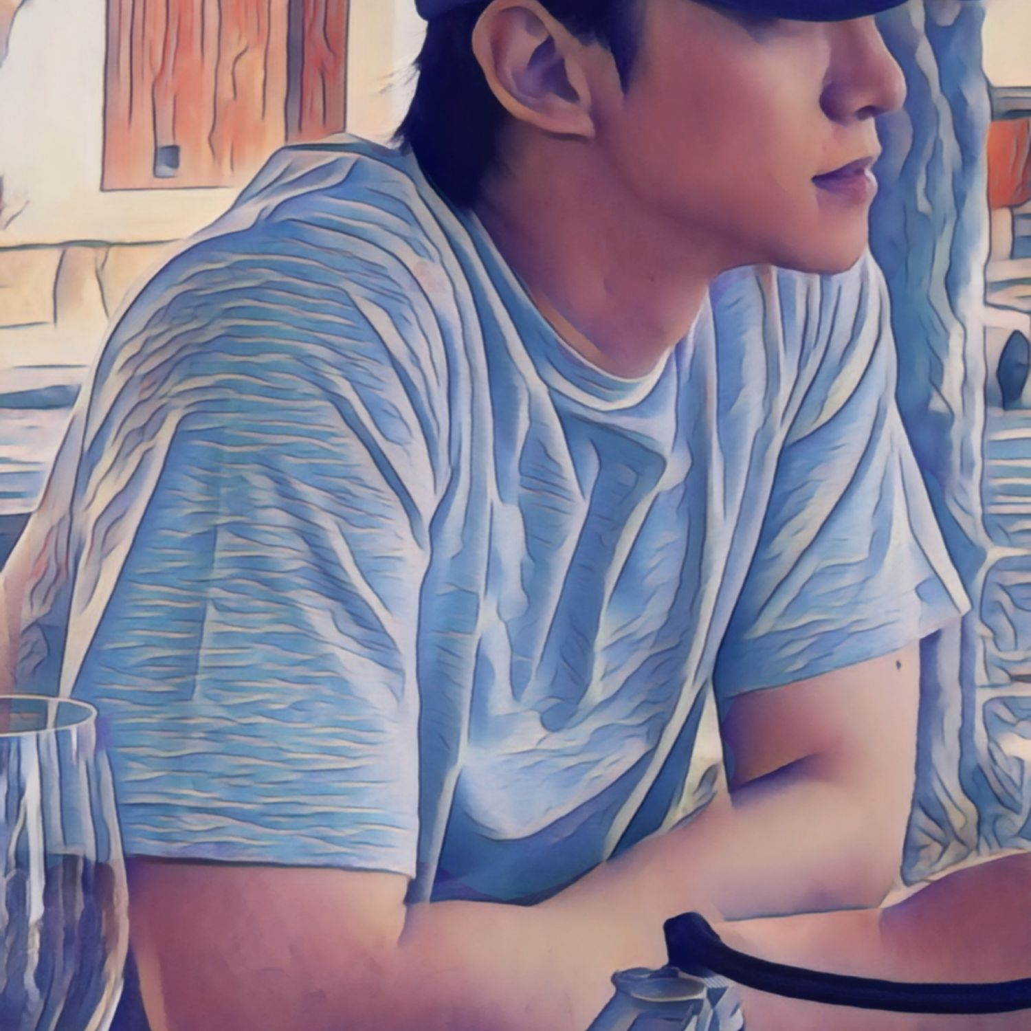 Behind-the-scenes cut of Junho (2PM)