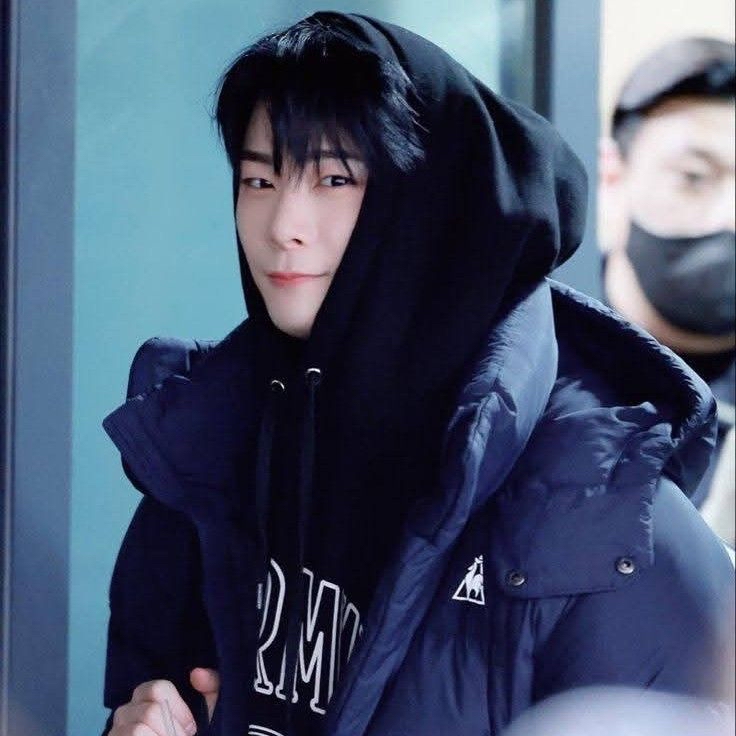Recent activity shot of Moonbin (ASTRO)