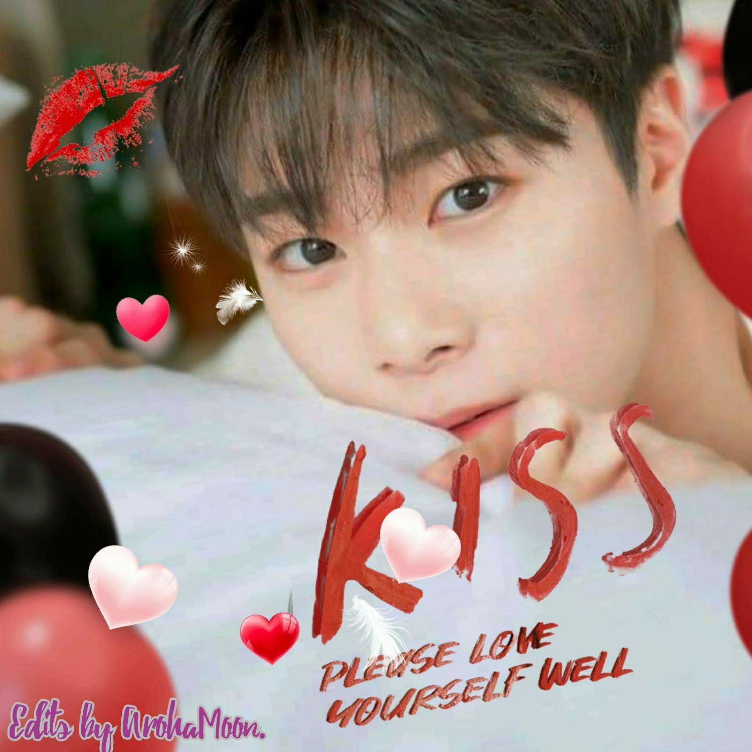 A moment captured by Moonbin (ASTRO)'s fan