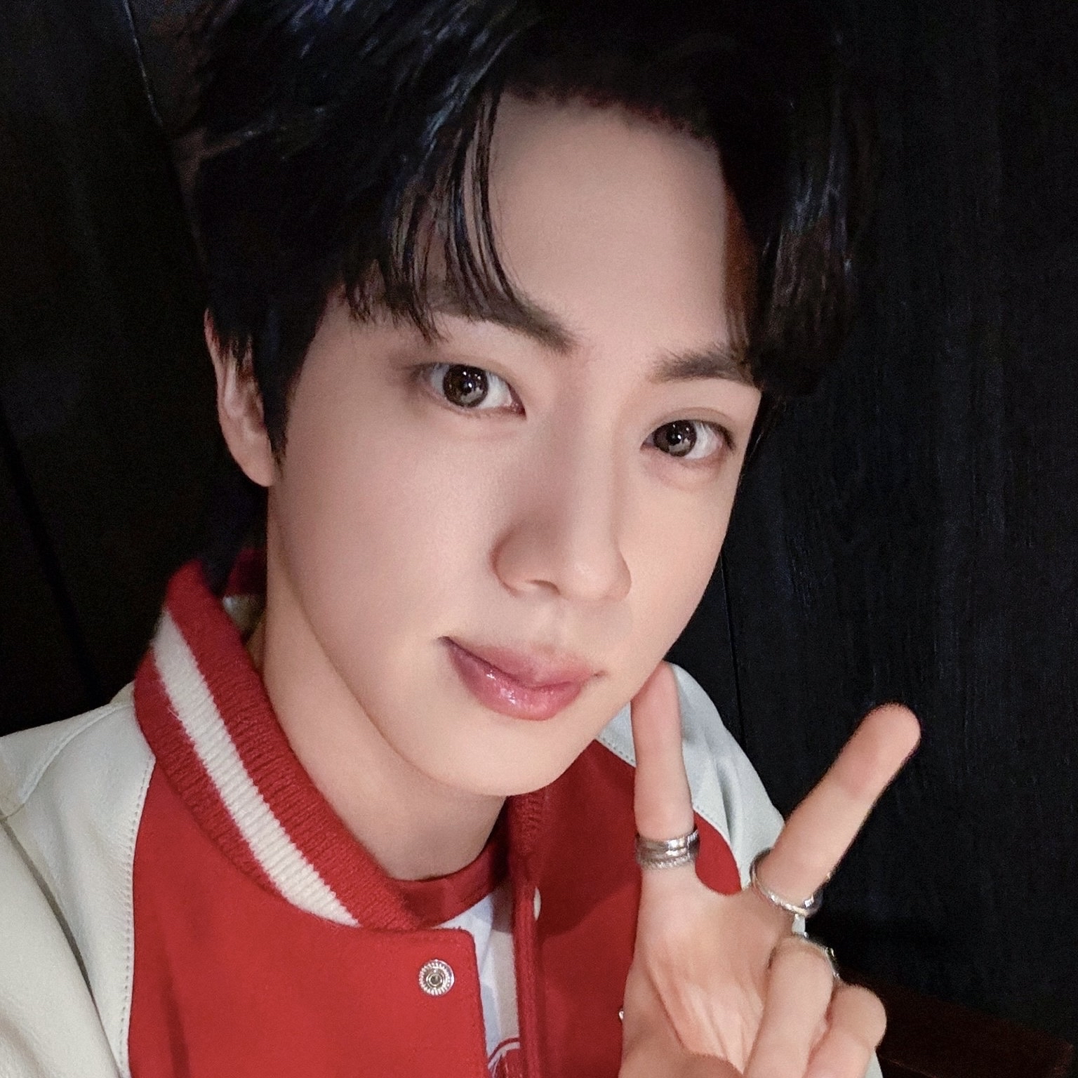 Jin (防彈少年團)粉絲拍下的瞬間