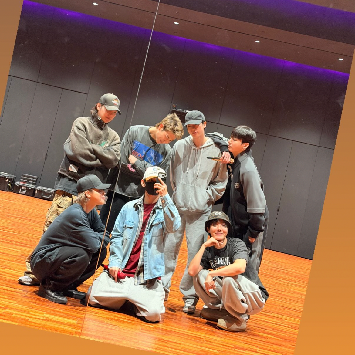 Recent activity shot of V (BTS)