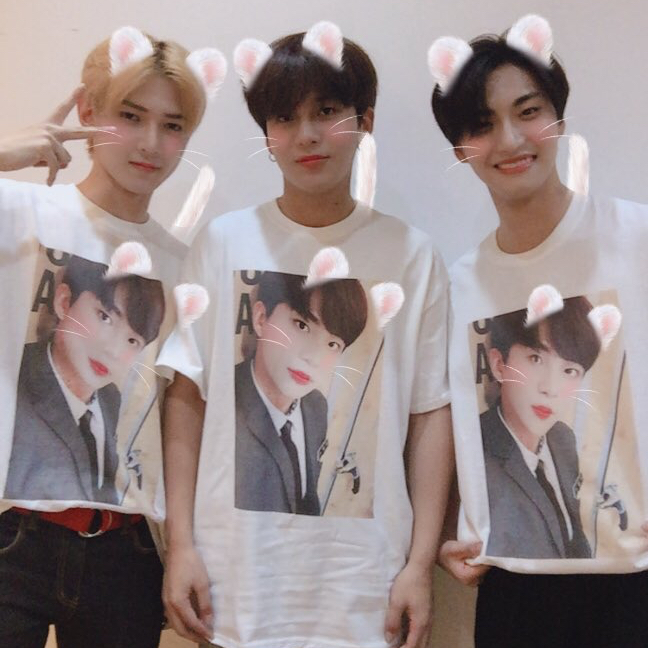 Recent activity shot of Seonghwa (ATEEZ)