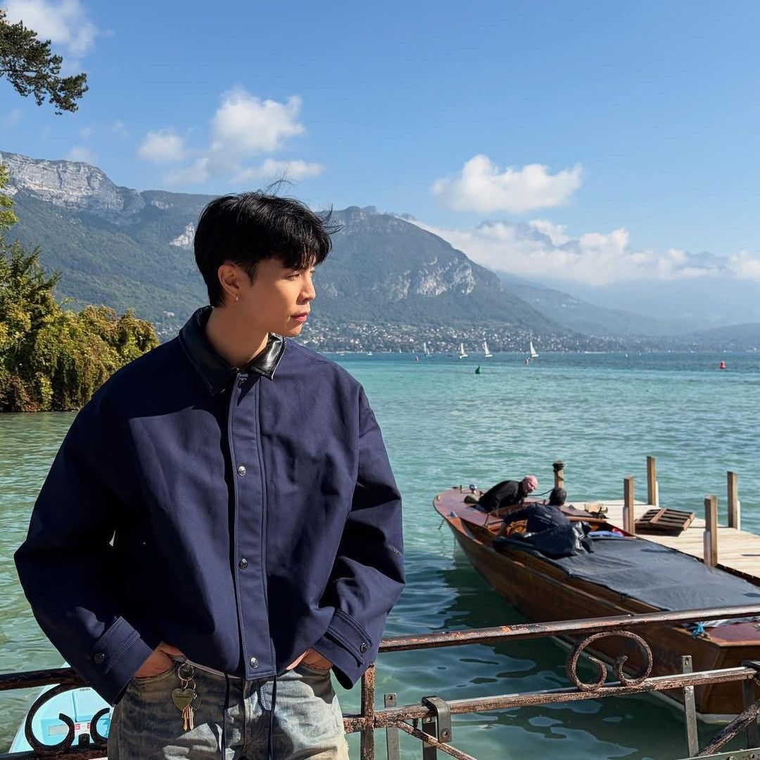 A moment captured by Johnny (NCT 127)'s fan