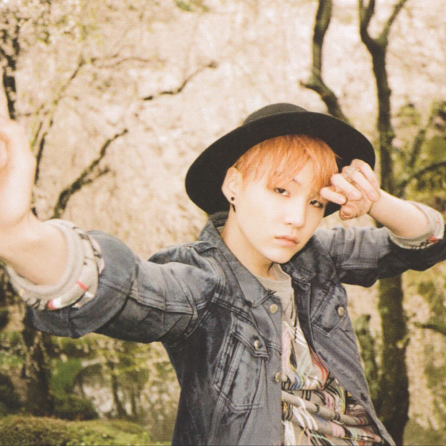 A moment captured by SUGA (BTS)'s fan