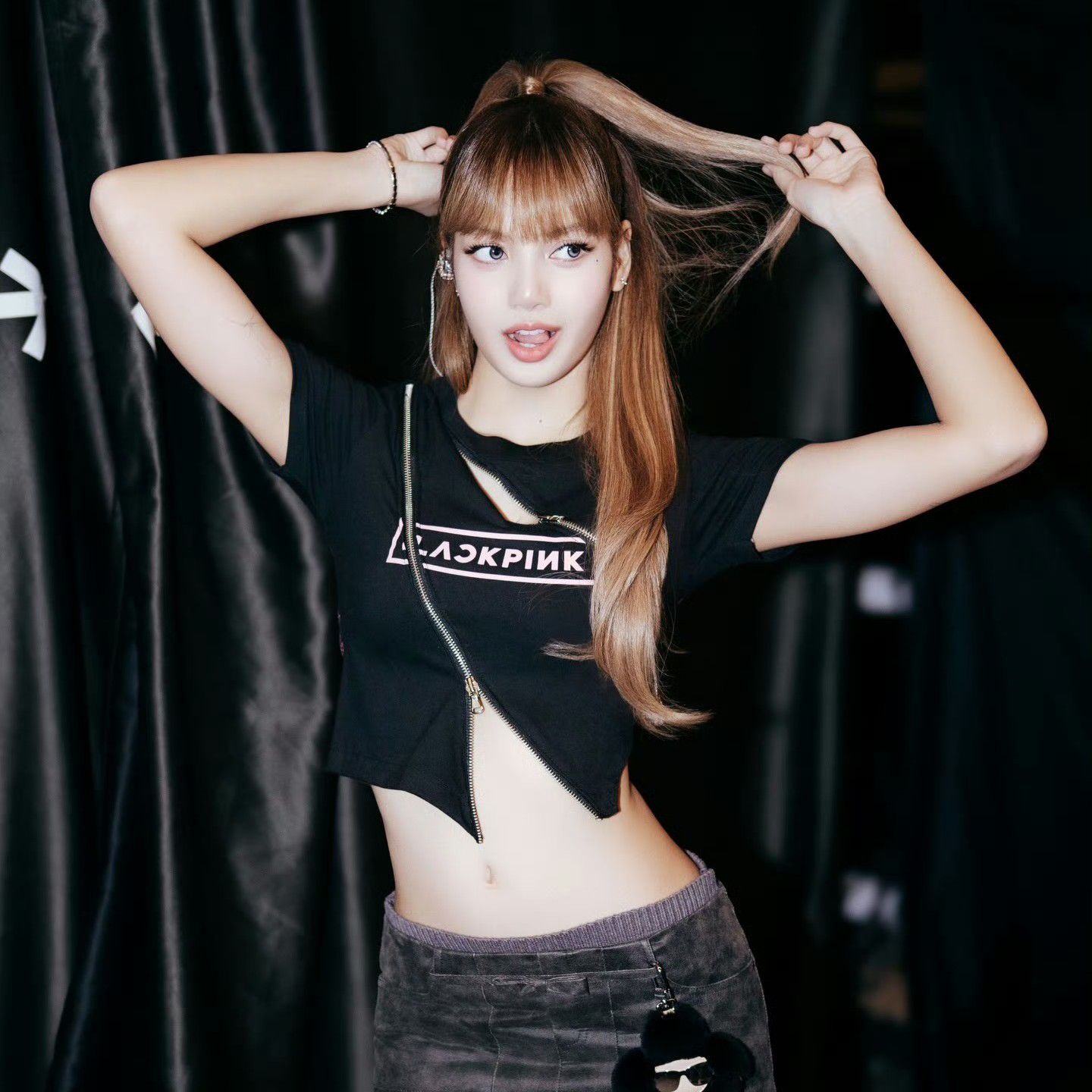 Lisa (BLACKPINK)粉絲拍下的瞬間