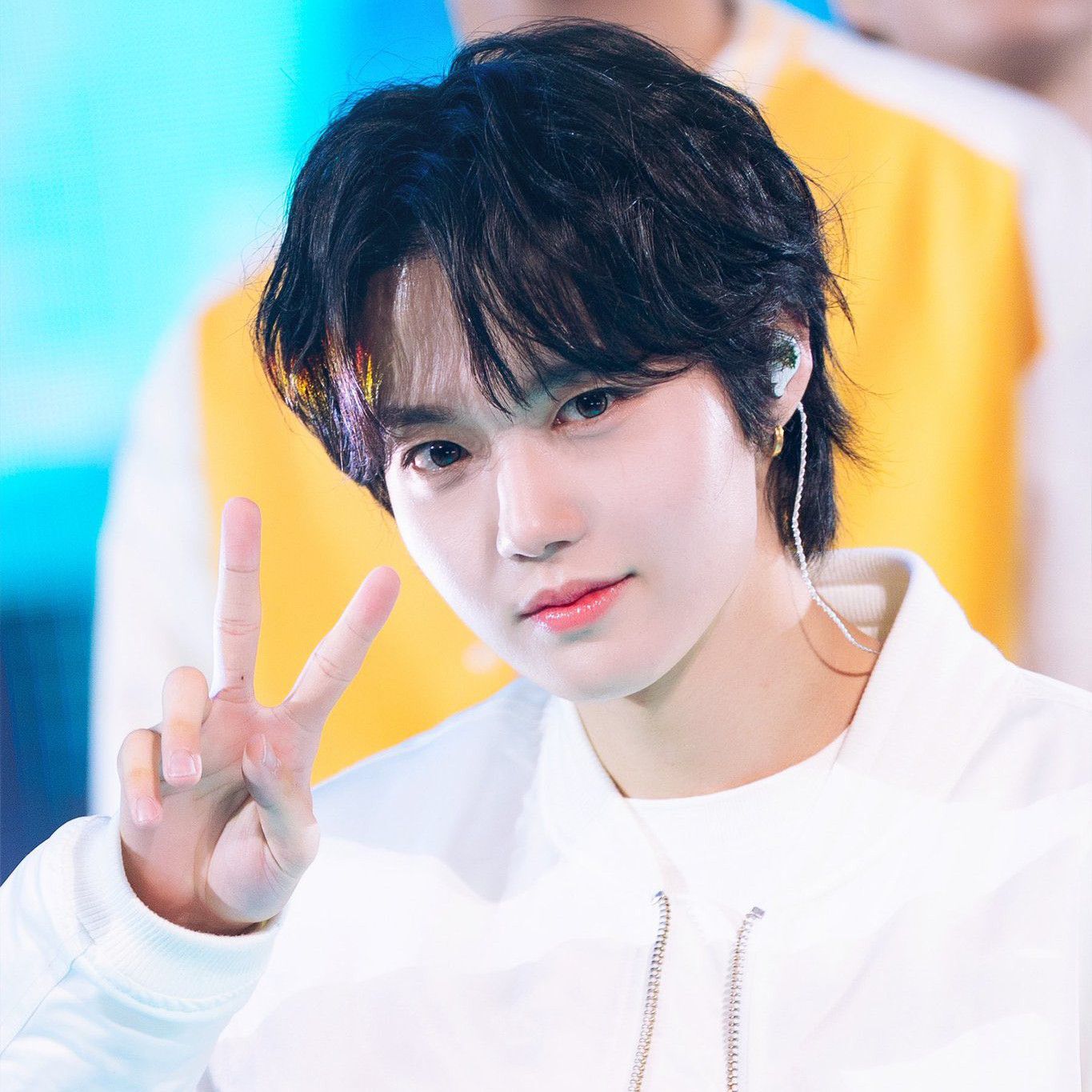 A moment captured by Doyoung (TREASURE)'s fan