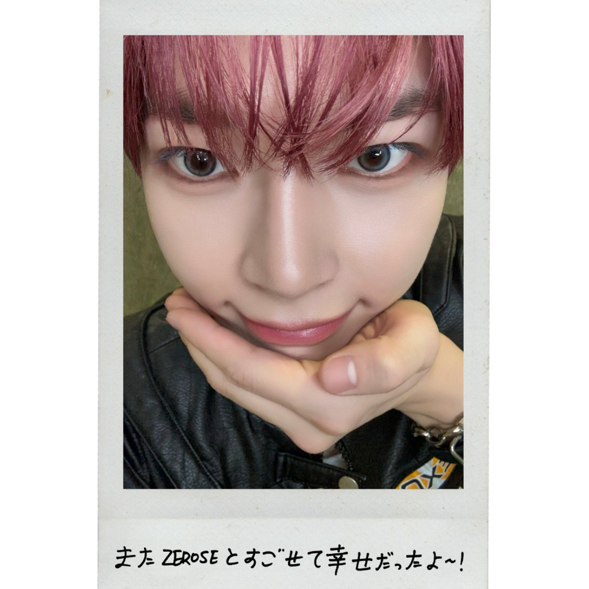 Behind-the-scenes cut of Sung Hanbin (ZEROBASEONE)