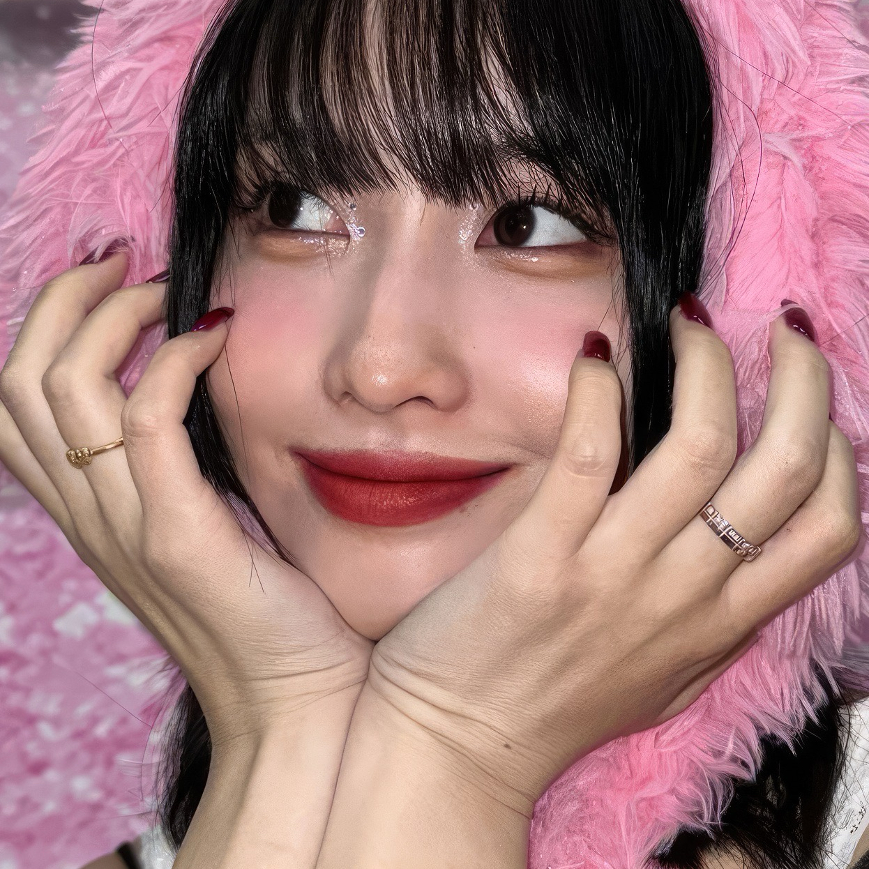 Momo (TWICE)粉丝拍下的瞬间