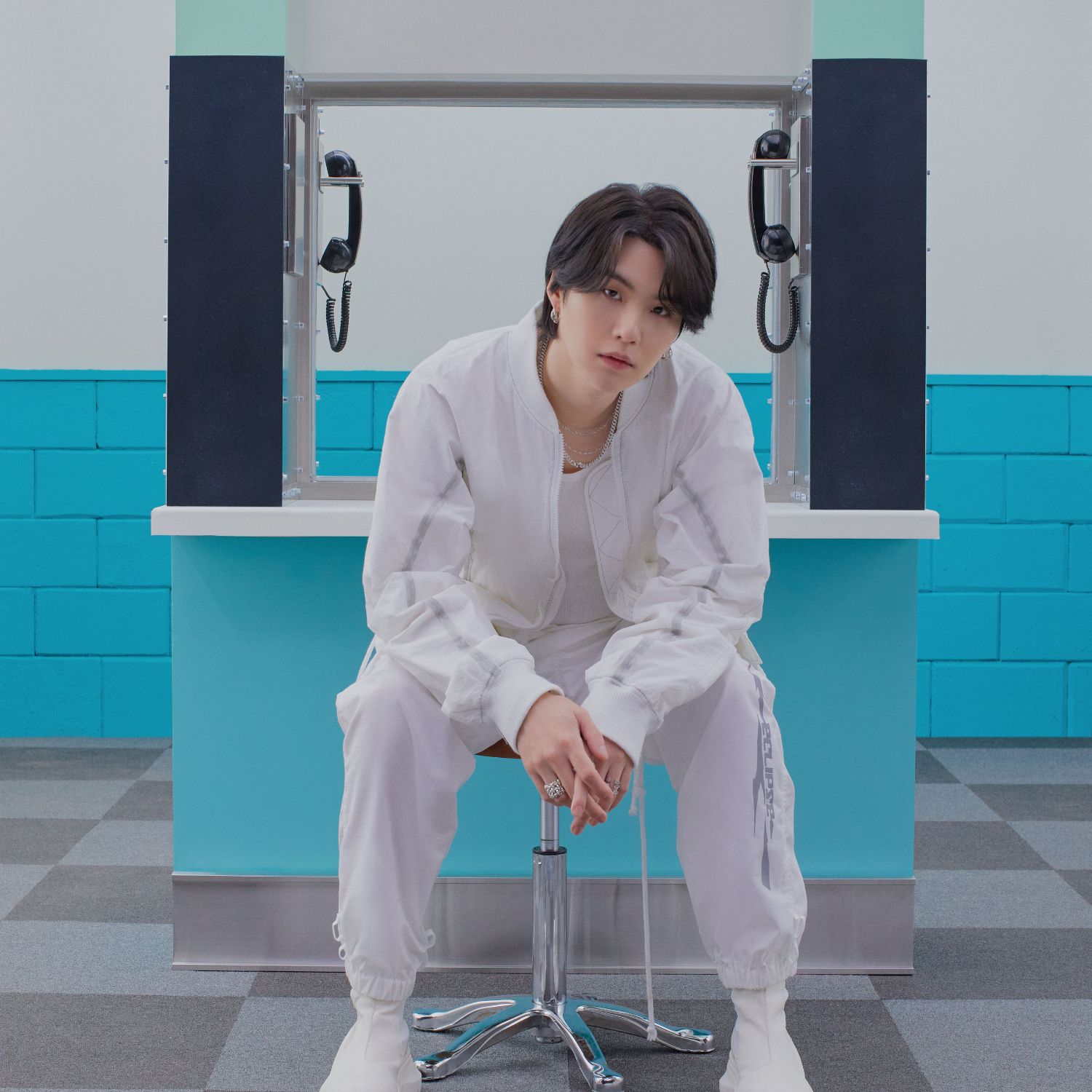 Recent activity shot of SUGA (BTS)