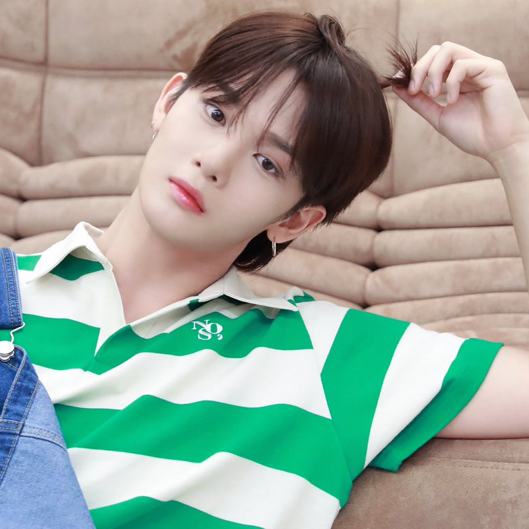 Recent activity shot of Bae Jinyoung