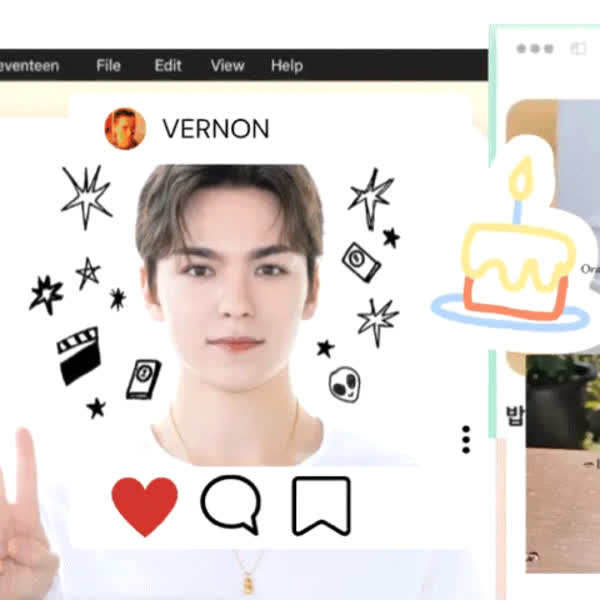 Popular profile image of Vernon (SEVENTEEN) selected by votes