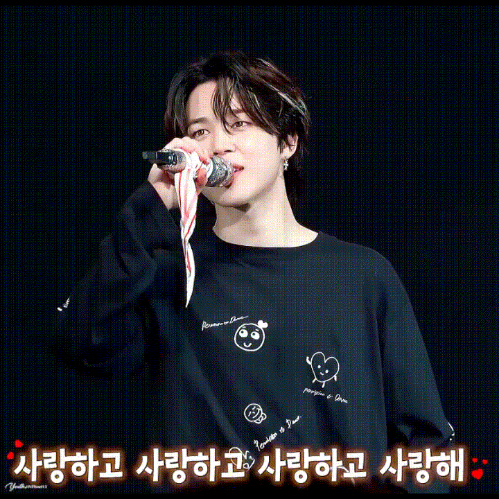 지민 (방탄소년단)의 비하인드 컷
