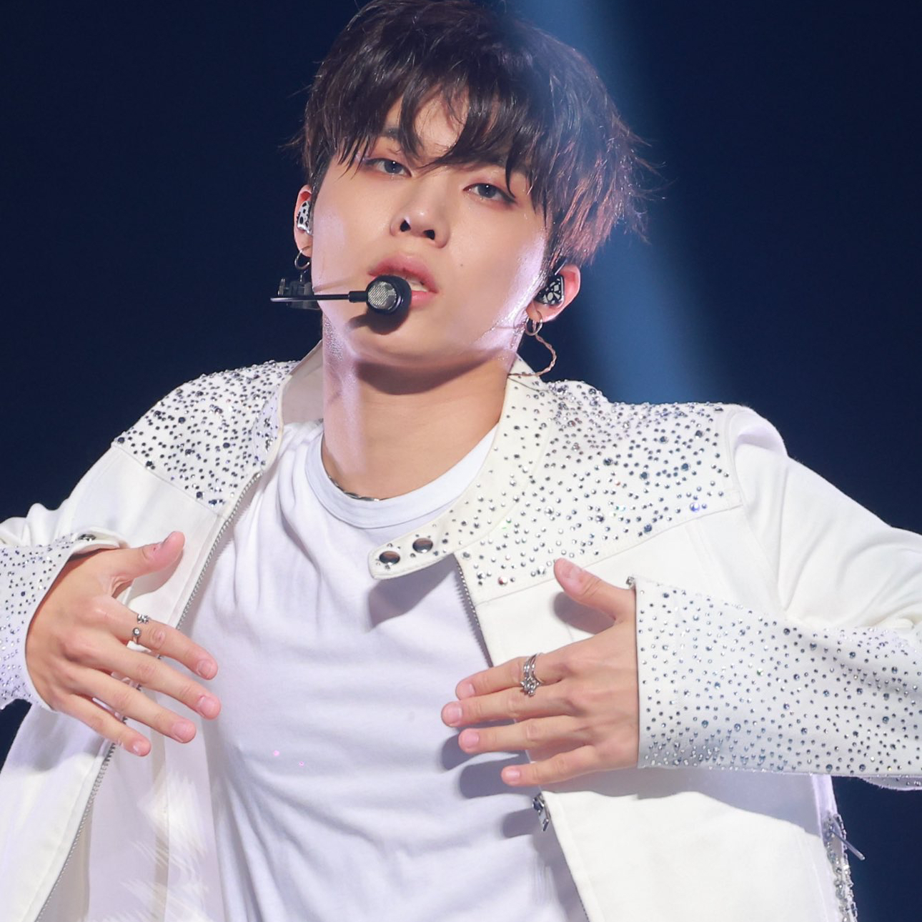 A moment captured by Park Jeongwoo (TREASURE)'s fan