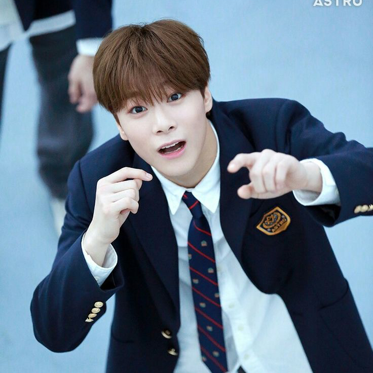Recent activity shot of Moonbin (ASTRO)
