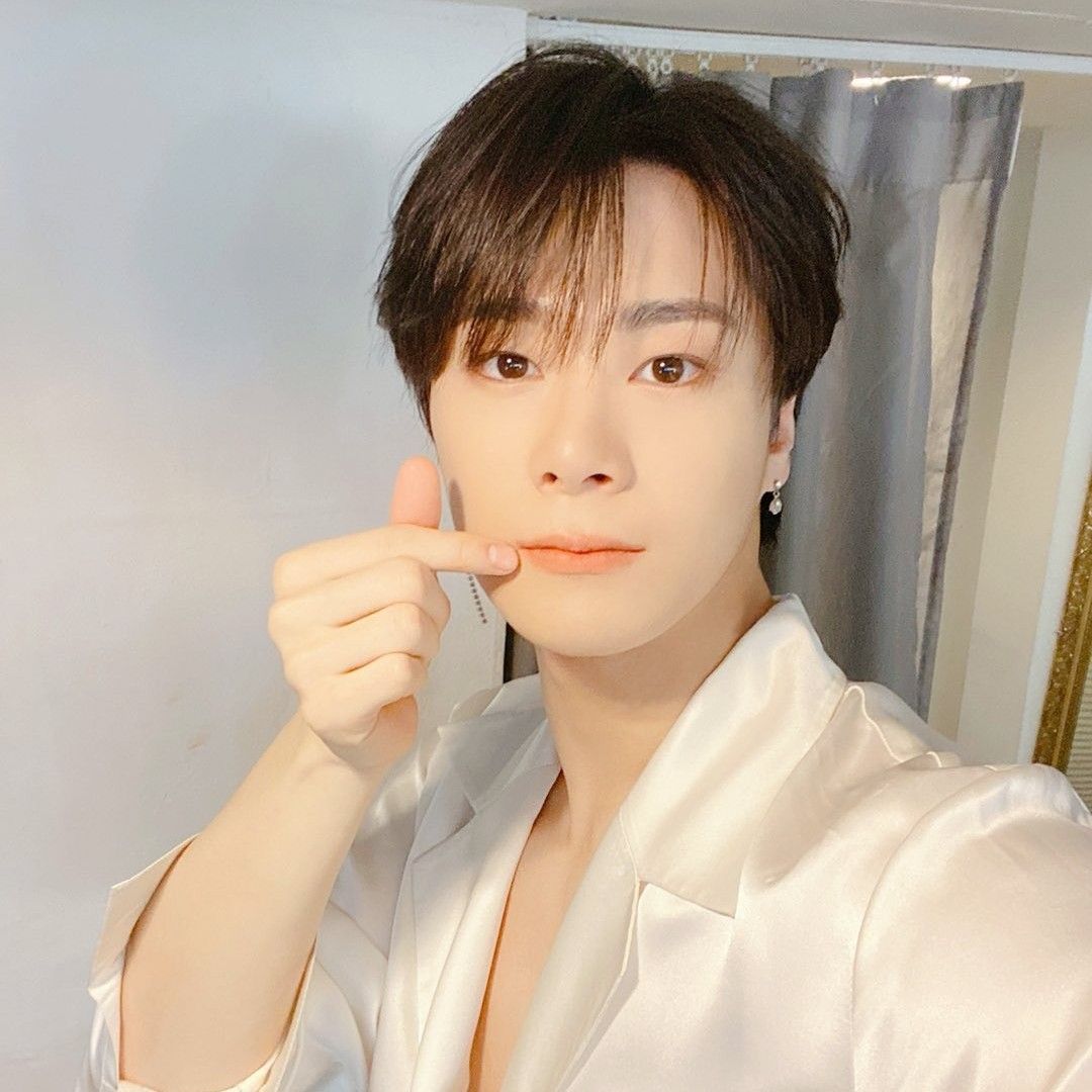 Recent activity shot of Moonbin (ASTRO)