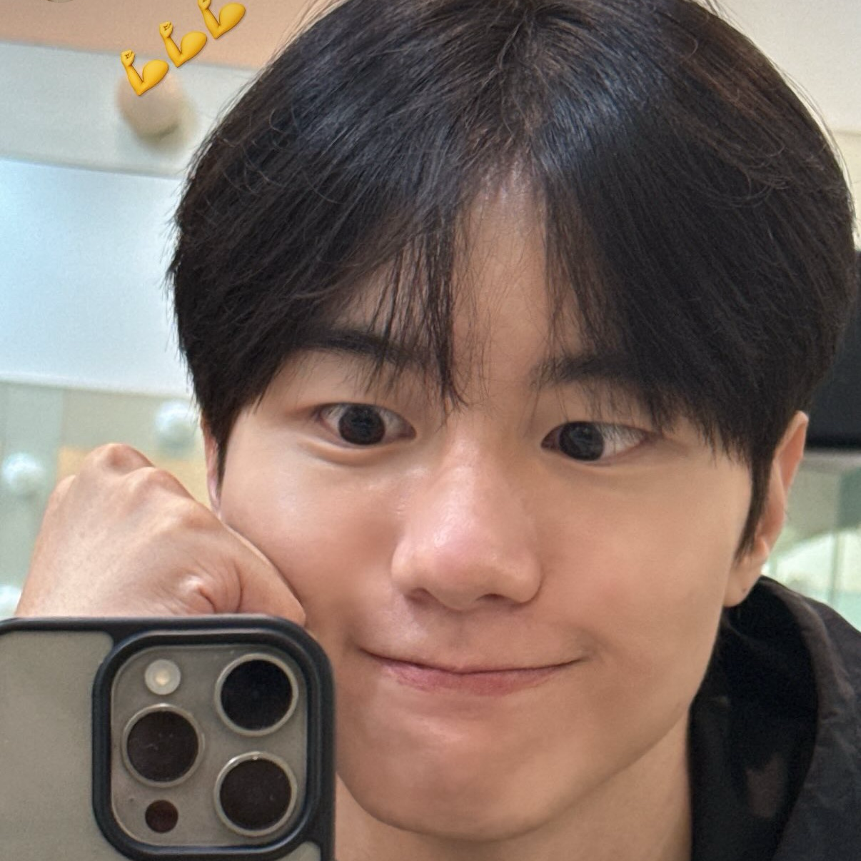 A moment captured by Kang Seungsik (VICTON)'s fan