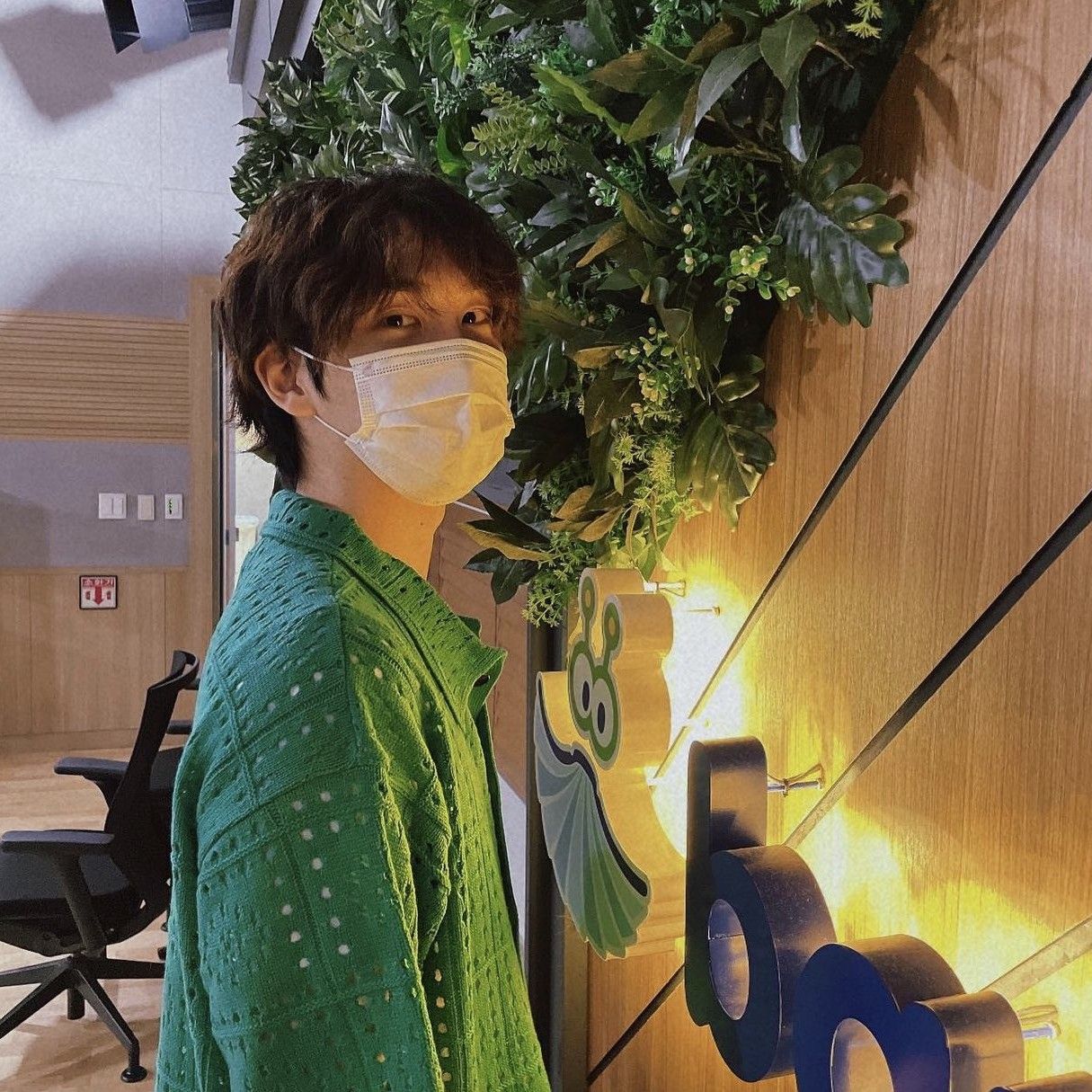 A moment captured by Shinwon (PENTAGON)'s fan
