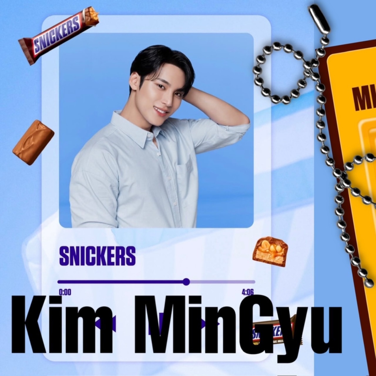 A moment captured by Mingyu (SEVENTEEN)'s fan