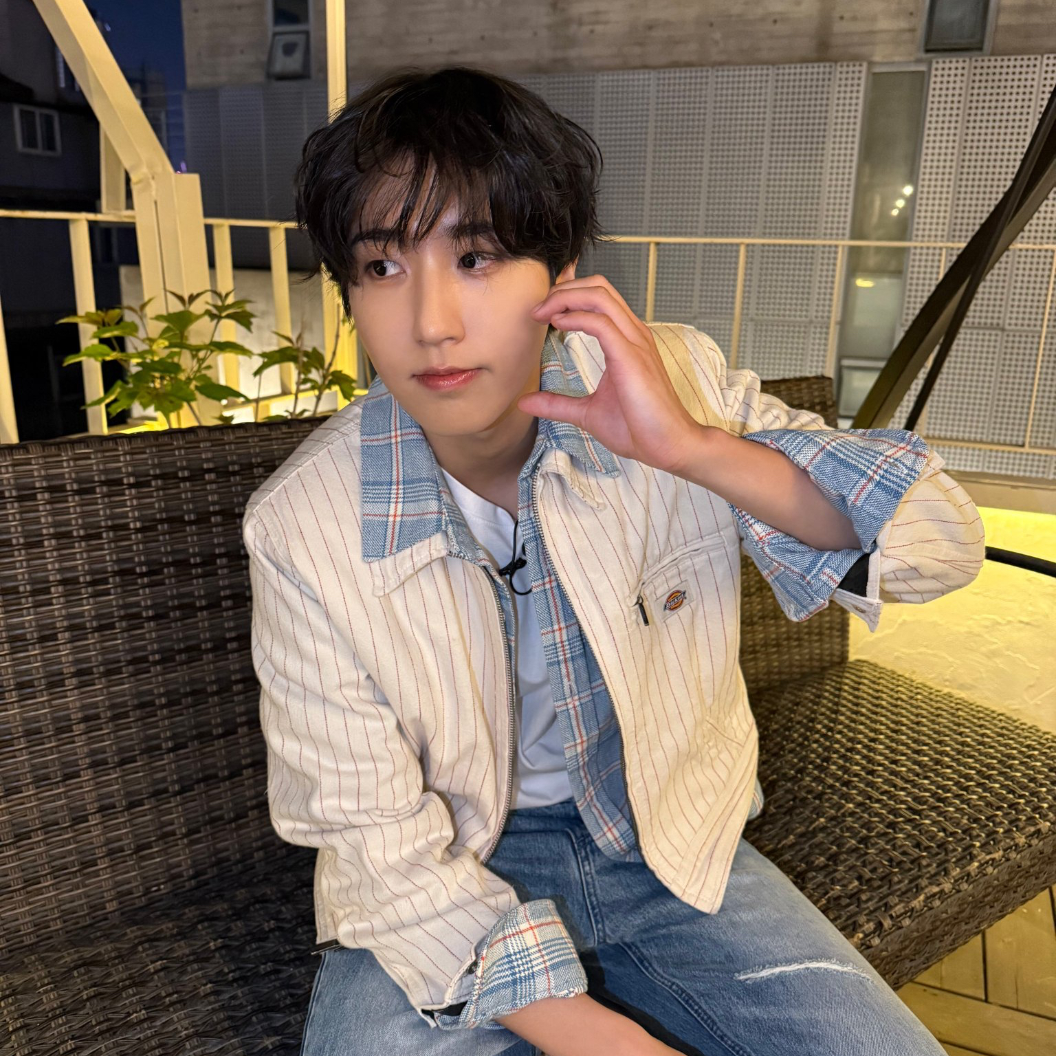 A moment captured by HAN (Stray Kids)'s fan