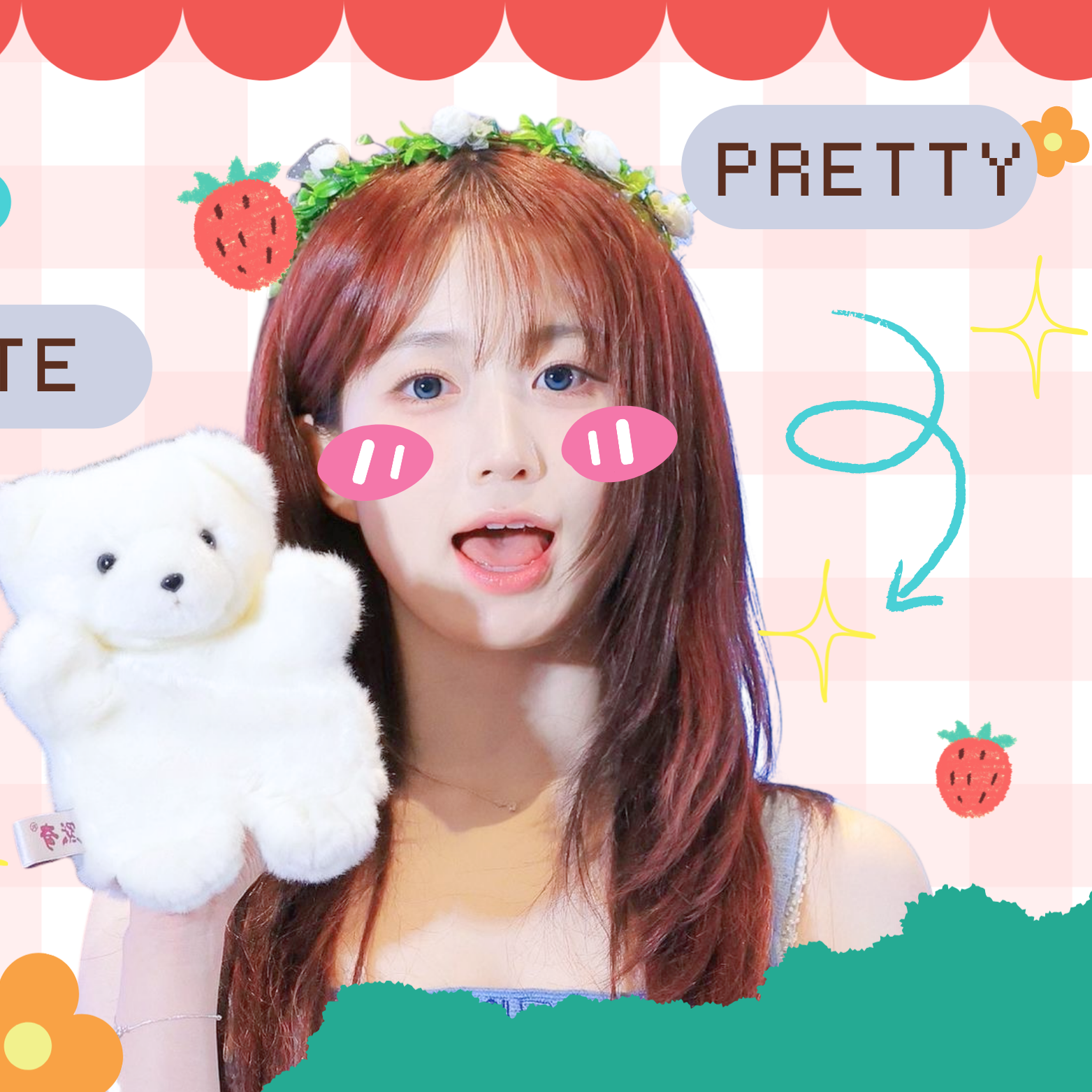 A moment captured by Haewon (NMIXX)'s fan