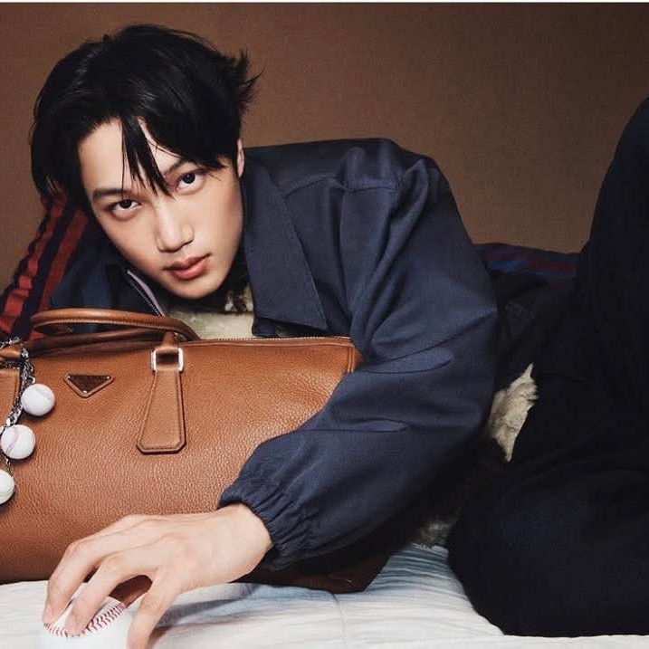 Recent activity shot of Kai (EXO)