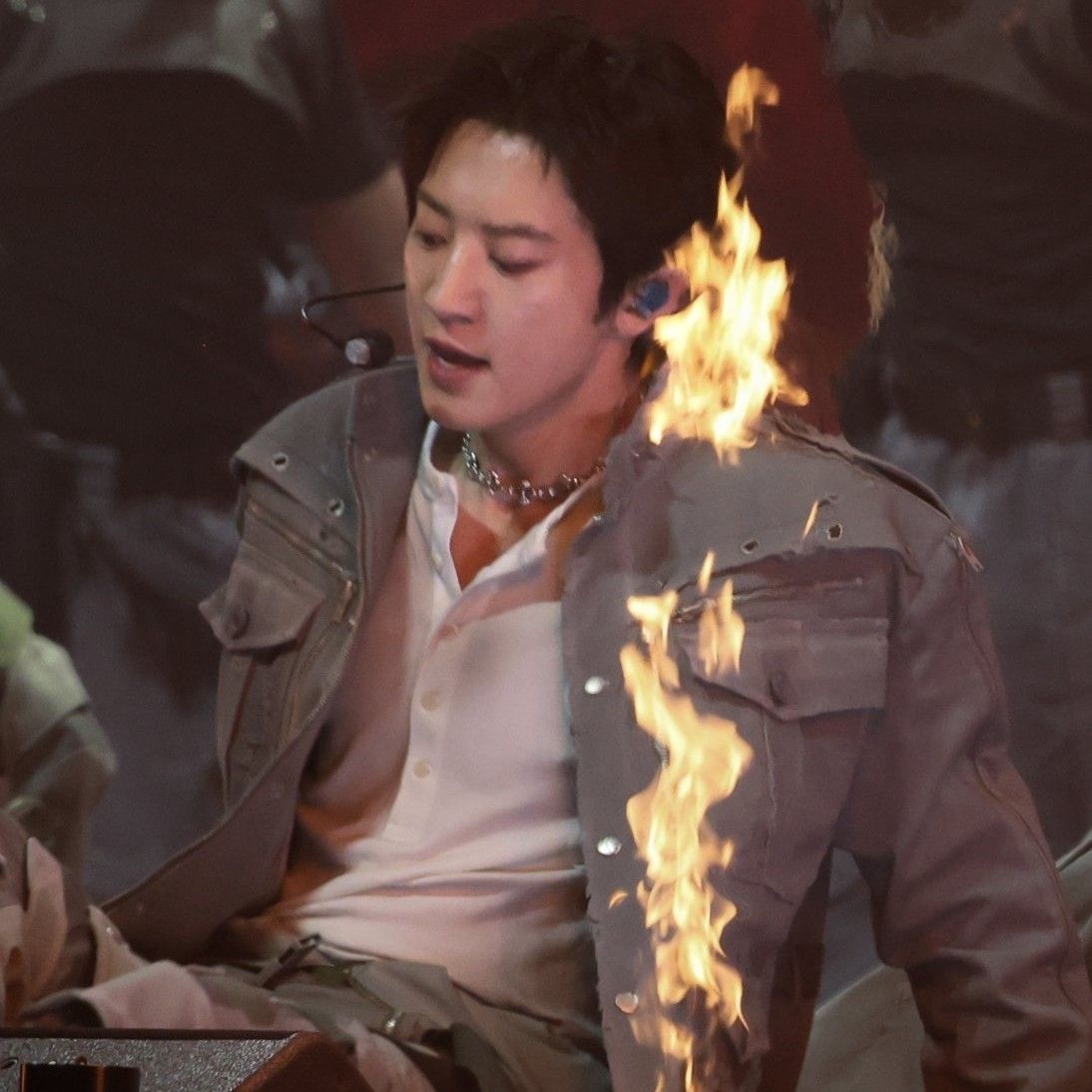 燦烈 (EXO)的幕後花絮