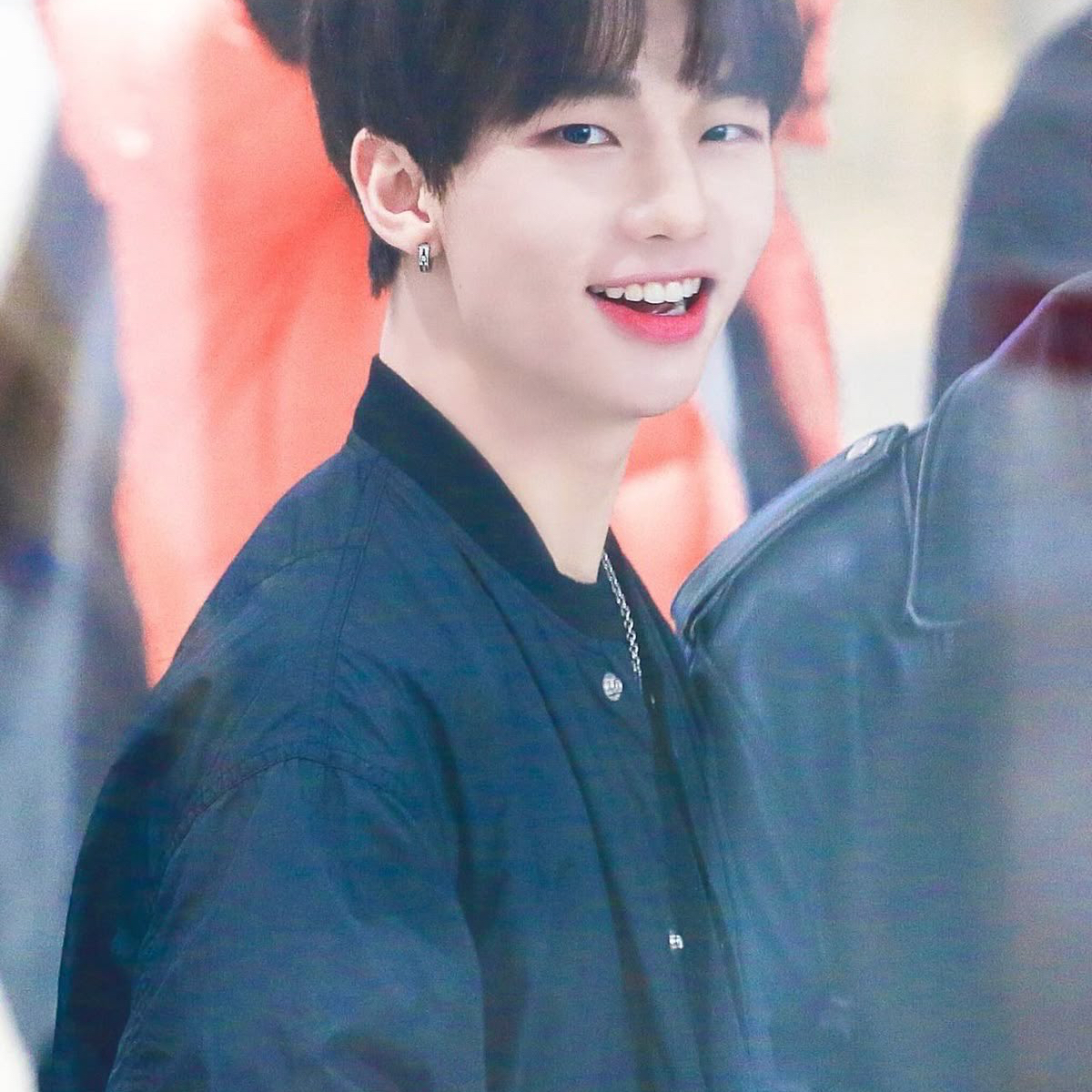 Behind-the-scenes cut of Hyunjin (Stray Kids)