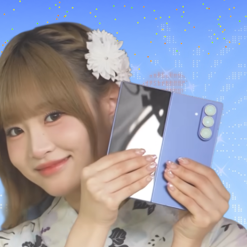 A moment captured by Iida Shizuku (ME:I)'s fan