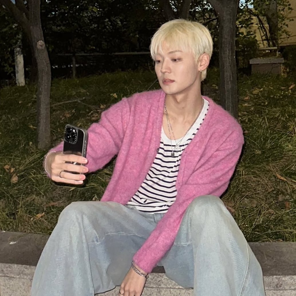 Recent activity shot of Chan (A.C.E)