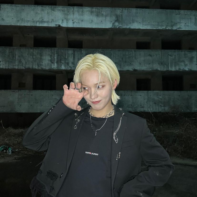 Recent activity shot of Seungjun (ONF)