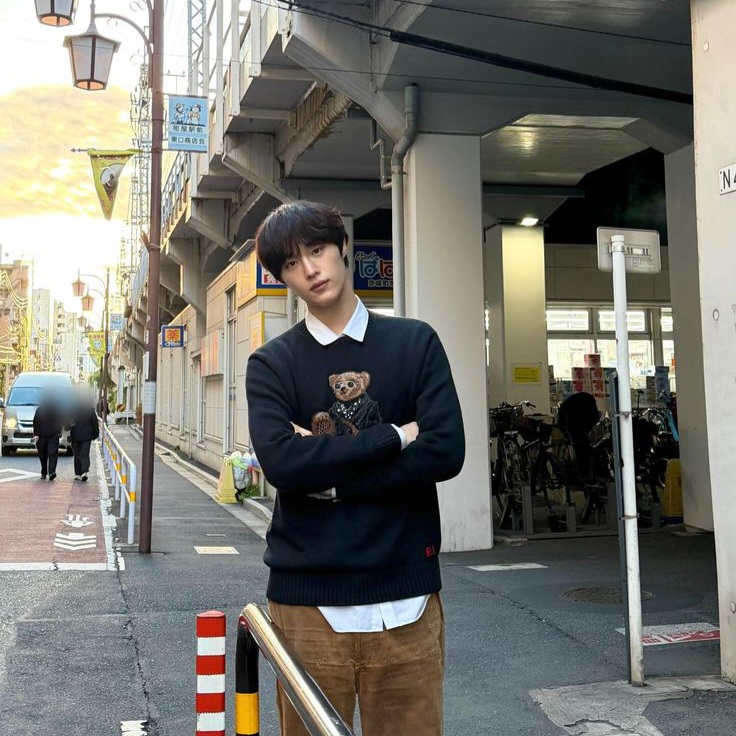 A moment captured by Hyunsuk (CIX)'s fan