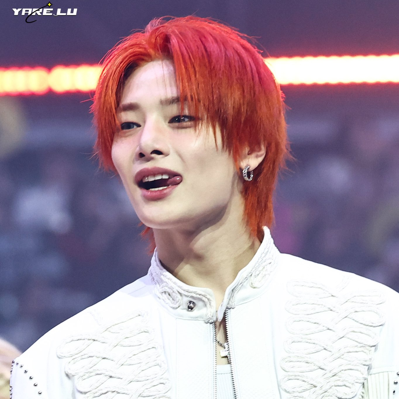 A moment captured by I.N (Stray Kids)'s fan