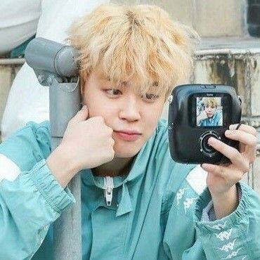 Recent activity shot of Jimin (BTS)