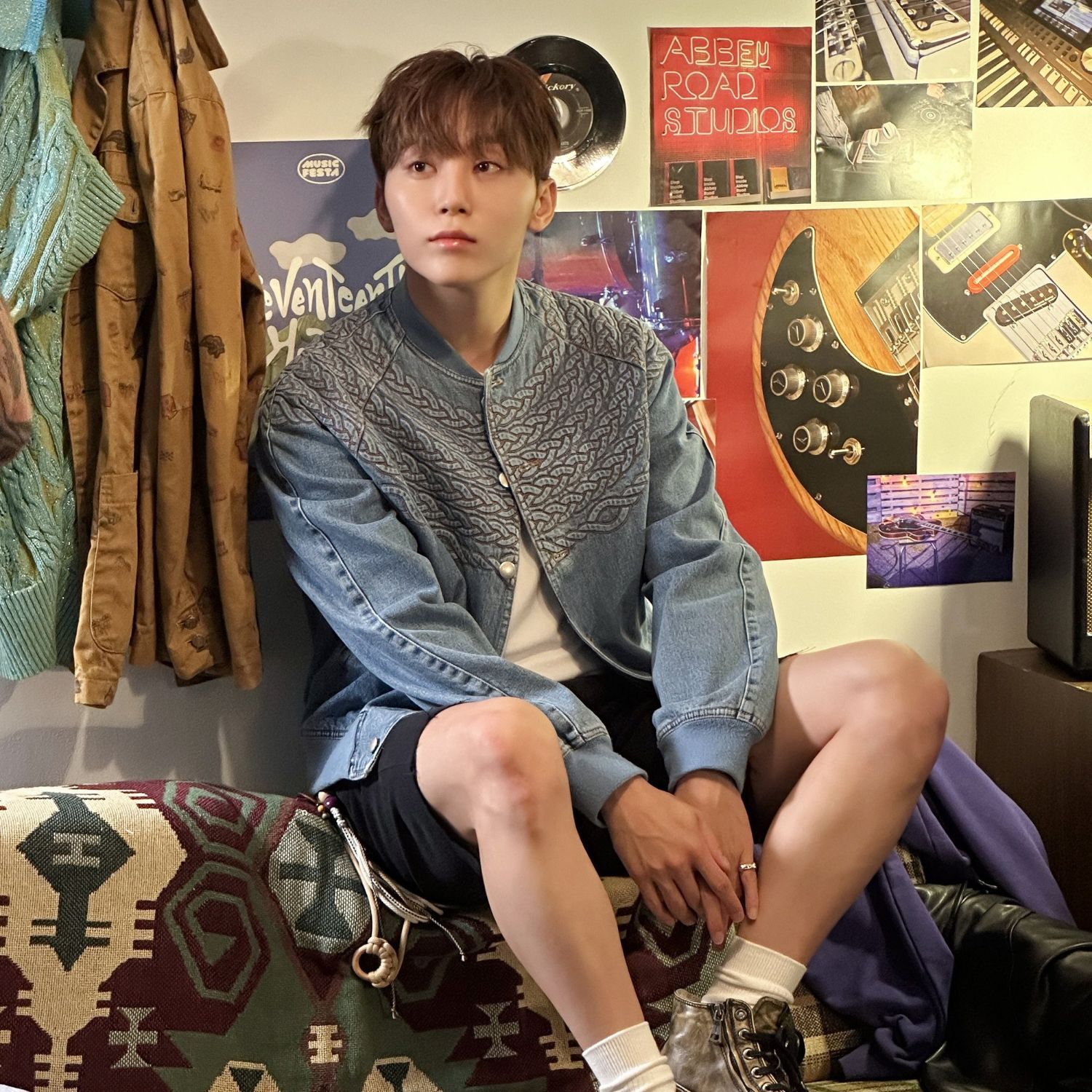 A moment captured by SEVENTEEN's fan