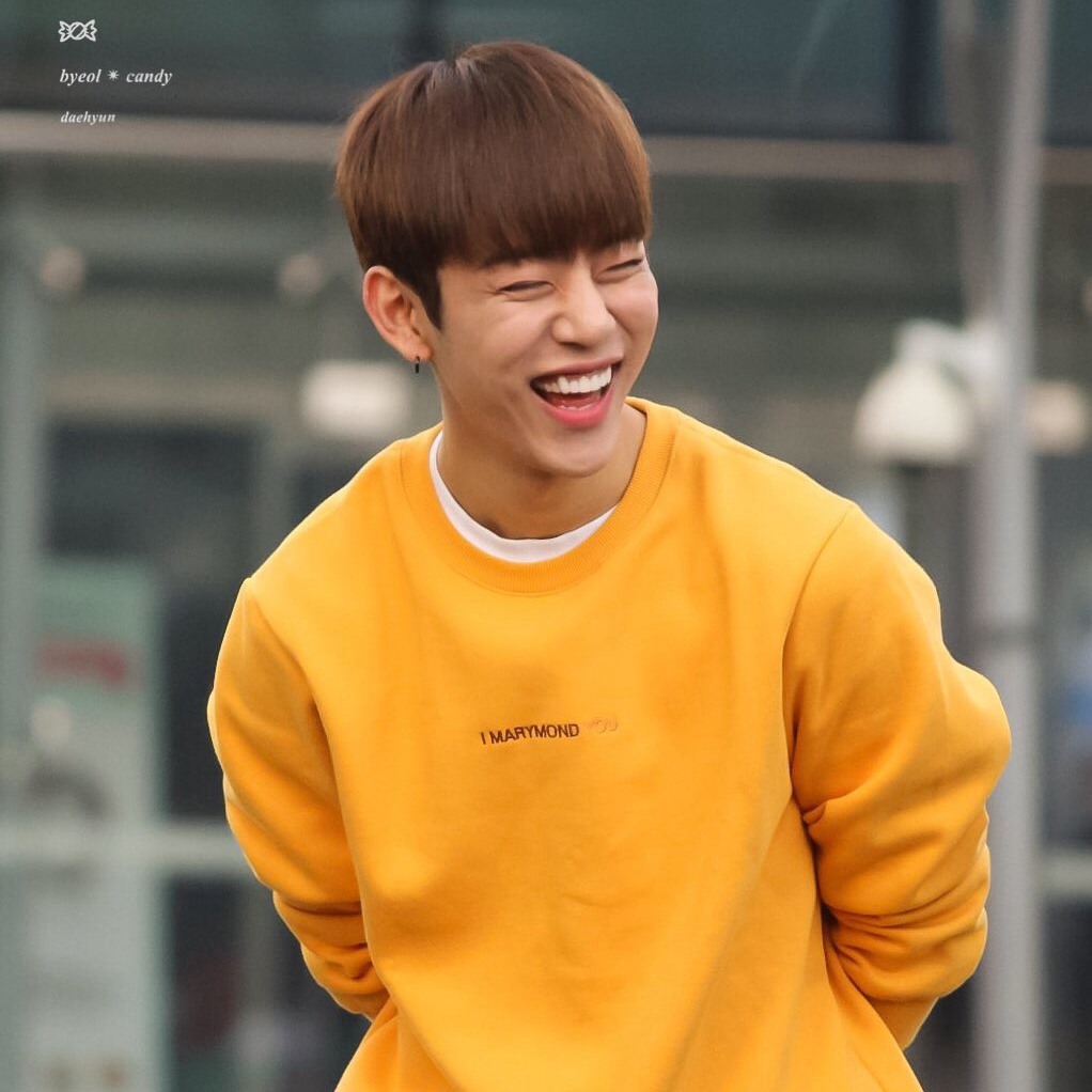 Recent activity shot of Daehyun (B.A.P)