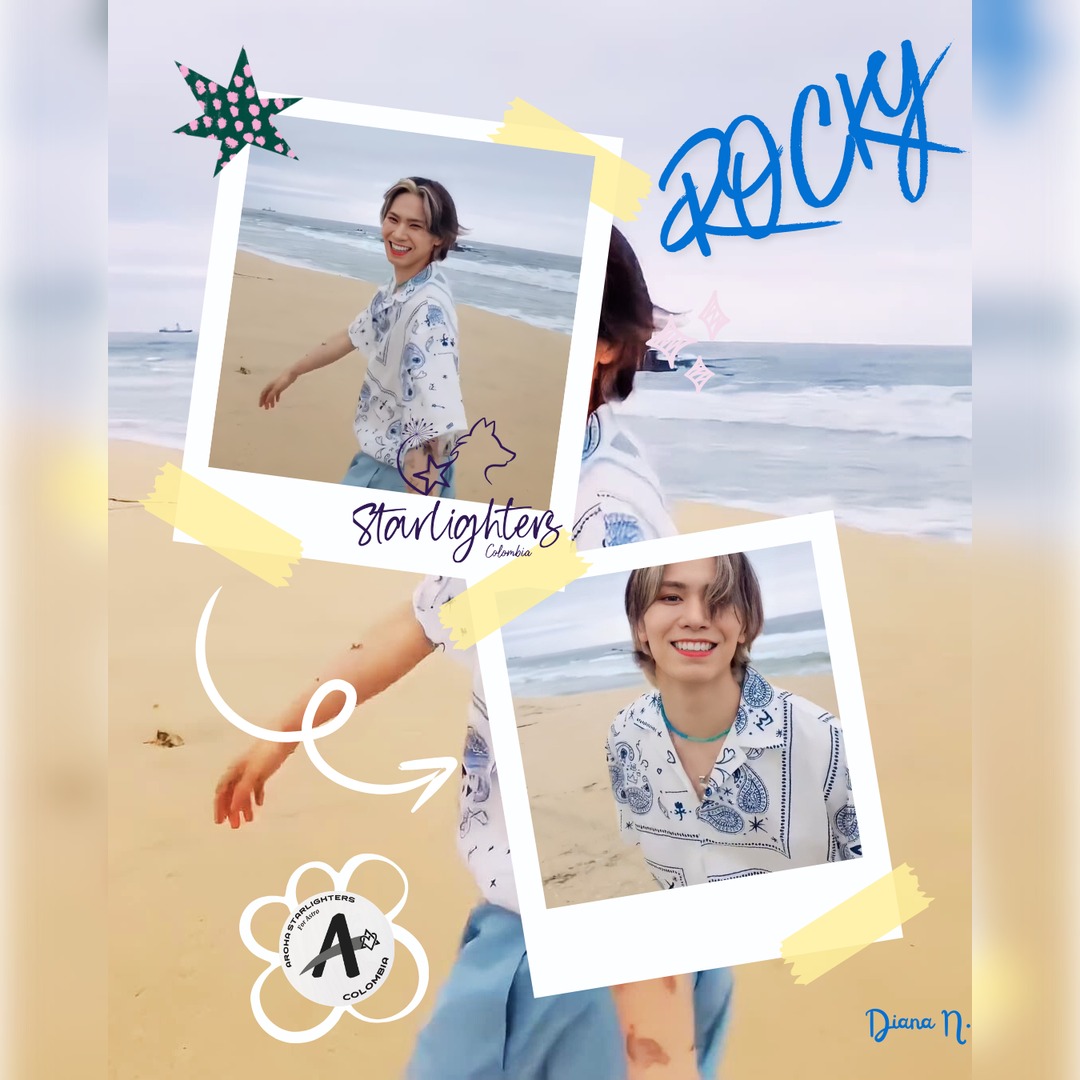 A moment captured by Rocky's fan